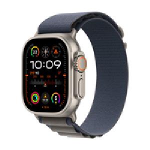 Apple Watch Ultra 2 Titanium Cellular 49mm Alpine Loop blau Large